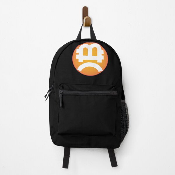 Item preview, bitcoin emoji frowning face designed and sold by Lefteris Betsis.