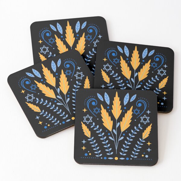 Item preview, Leaves bunch with stars designed and sold by Designsya.
