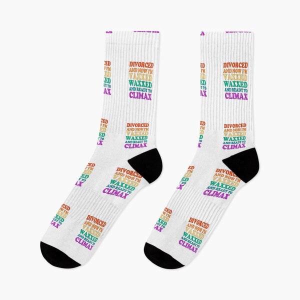 Item preview, colorful divorced and now I'm vaxxed waxxed and ready to climax , gift for Divorce Support group, Funny Party Just Divorced AF, Women Support, Newly Celebration, Present Announcement, Feminist designed and sold by joygift369.