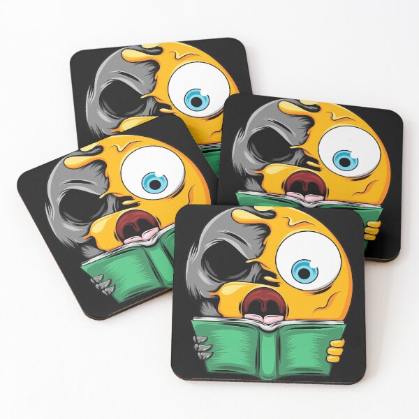 Item preview, Reading Zombie Emoji designed and sold by D3monic.