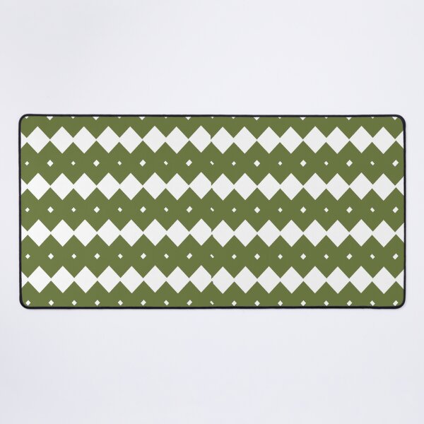 Item preview, Green Diamond Shape Pattern Design designed and sold by Fatbread.