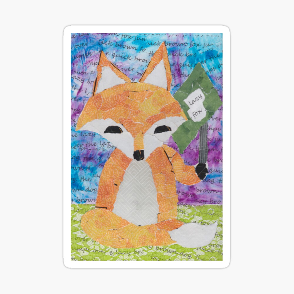 the lazy red fox