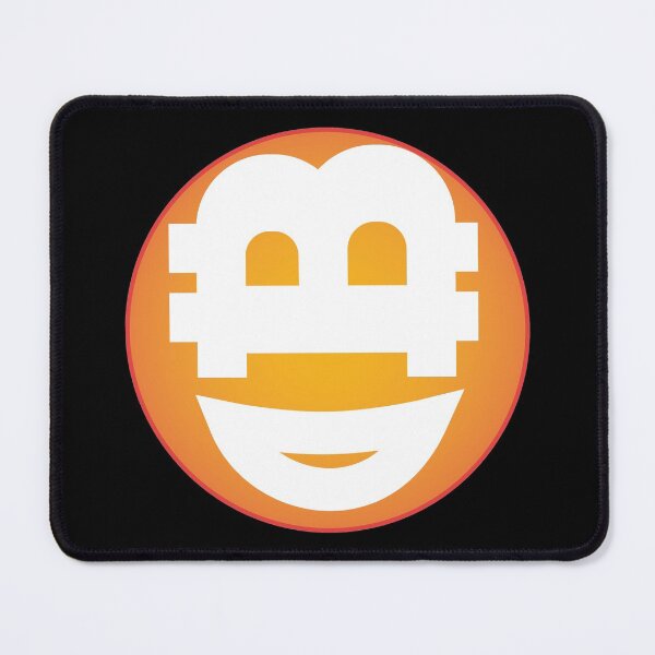 Item preview, bitcoin emoji grinning face designed and sold by Lefteris Betsis.