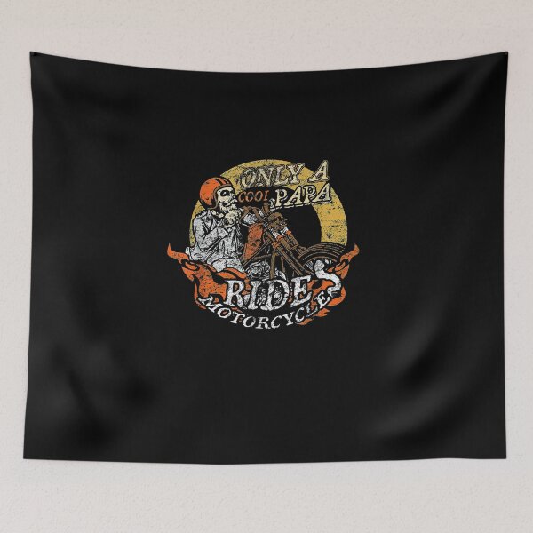 Item preview, Only Cool Papa Rides Motorcycles designed and sold by vuhungbnz.