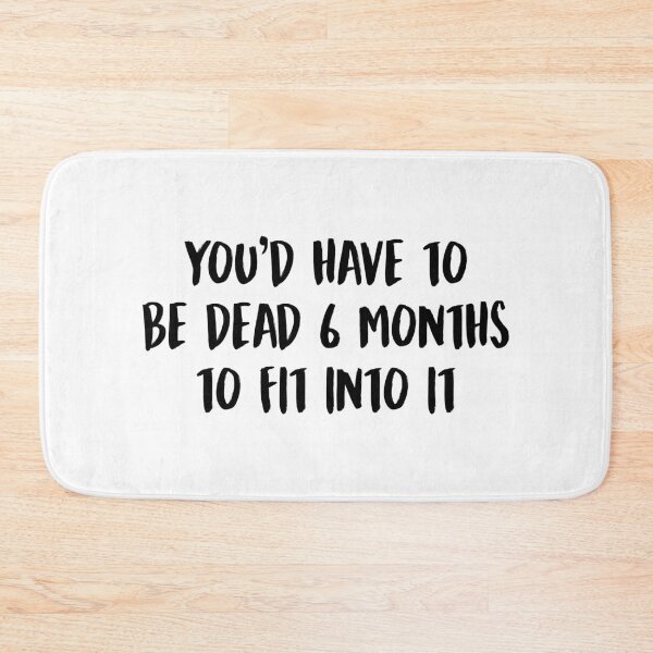 Item preview, The Nanny Niles CC Burn - You'd have to be dead six months to fit into it designed and sold by allysmar.