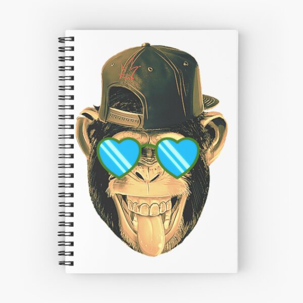 Item preview, LAUGHING APE - MONKEY FACE WITH SUNGLASSES designed and sold by MrCreativeArts.