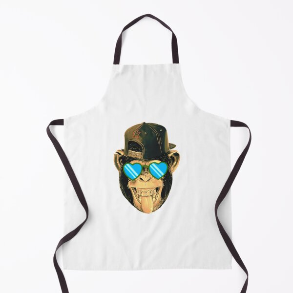 Item preview, LAUGHING APE - MONKEY FACE WITH SUNGLASSES designed and sold by MrCreativeArts.