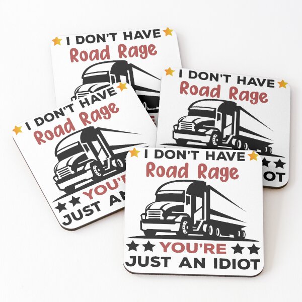 Item preview, I Don't Have Road Rage You're just an Idiot, Funny Trucker designed and sold by StoreMix23.