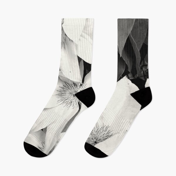 Item preview, Clematis- Black and White designed and sold by MooseDogPhotos.