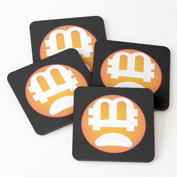 Item preview, bitcoin emoji pleading face designed and sold by Lefteris Betsis.