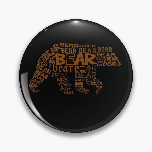 Item preview, Bear Lover Gift "made with the word bear" Fun Animal Bear designed and sold by Zeus-Studio.