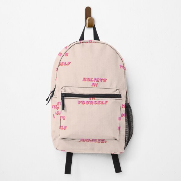 Item preview, Believe in Yourself, Inspirational, Motivational, Empowerment, Mindset, Pink designed and sold by Magic Love Art Print.