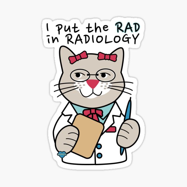 Radiology Radiologist Sticker