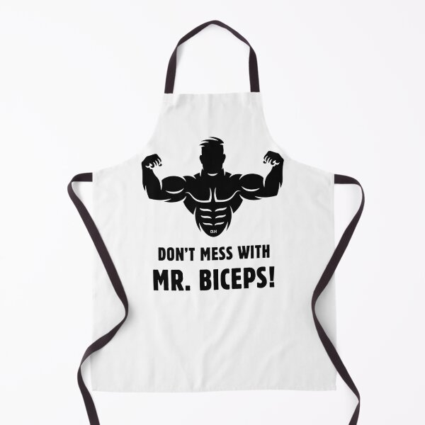 Item preview, Don't Mess With Mr. Biceps! (Bodybulding / Funny / Black) designed and sold by MrFaulbaum.