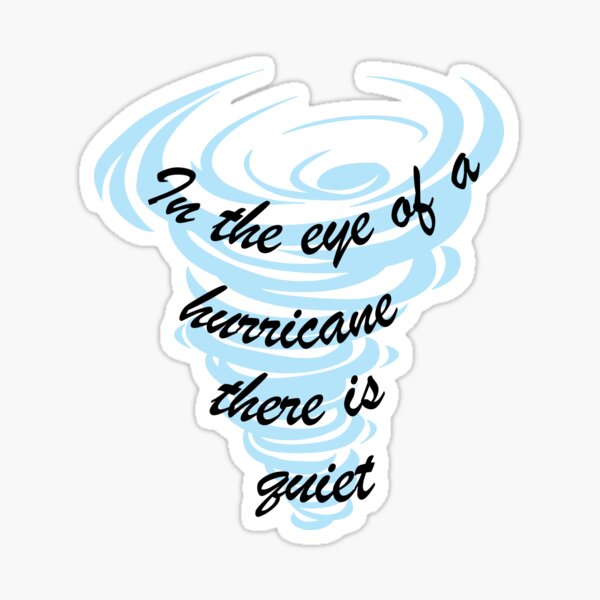 Hurricane Sticker