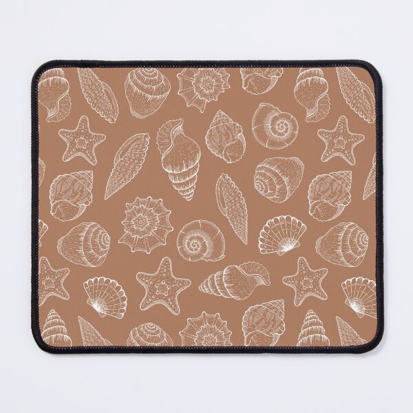 Item preview, Terracotta Seashell Pattern designed and sold by thelustrous.