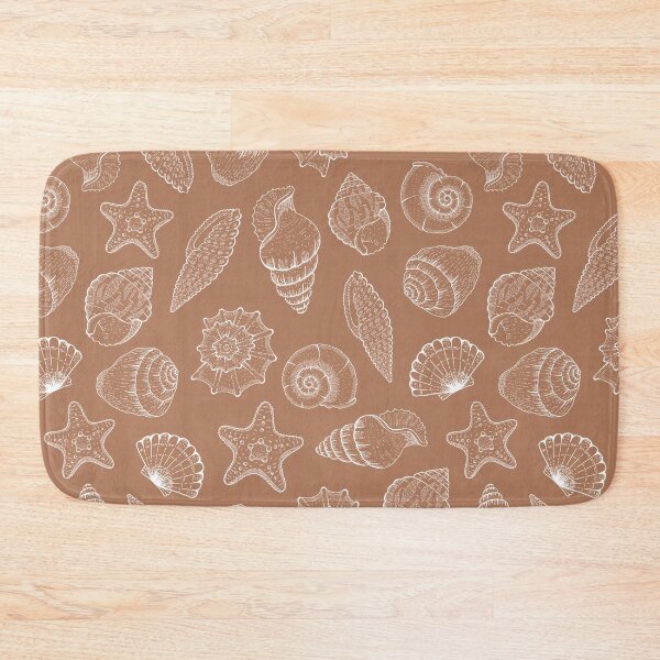 Item preview, Terracotta Seashell Pattern designed and sold by thelustrous.