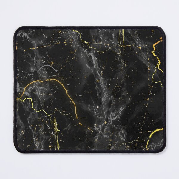 Item preview, Dark Marble Abstract Black and Gold designed and sold by Bebichic.