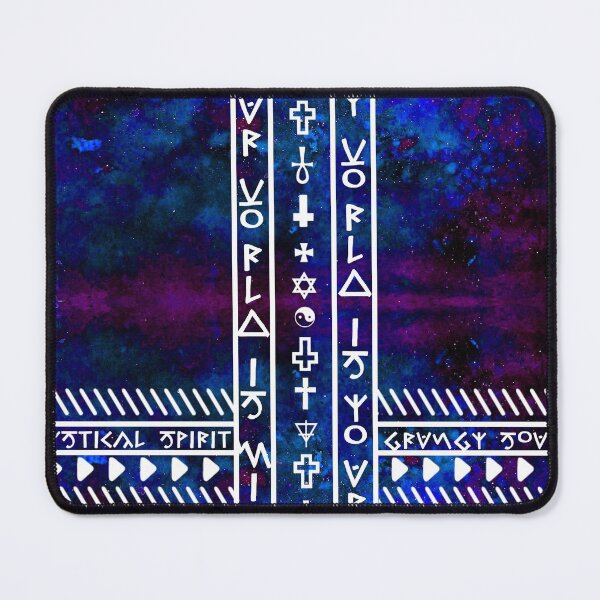 Item preview, My World is Yours Universe pattern Religious symbols designed and sold by Bebichic.