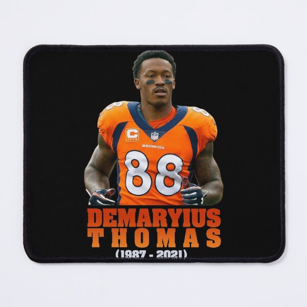 Demaryius Thomas football player, rip Demaryius Thomas Poster for Sale by  creatordesigns1