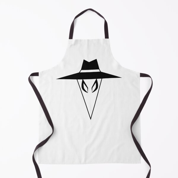 Black Spy Inspired Icon - Spy vs Spy  Apron