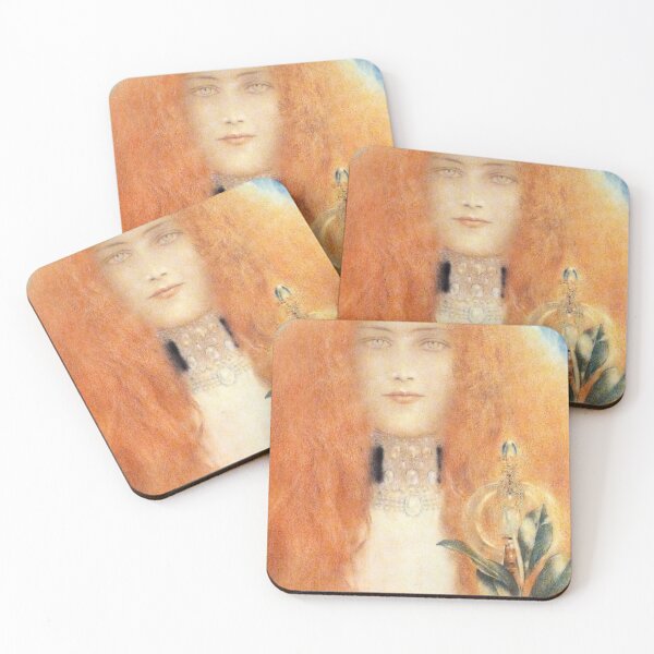 Item preview, Vintage Redhead with Flower Staff designed and sold by IliaLobell.