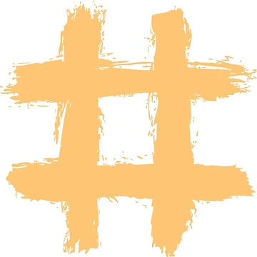 Artwork thumbnail, Hashtag by DesignofTime