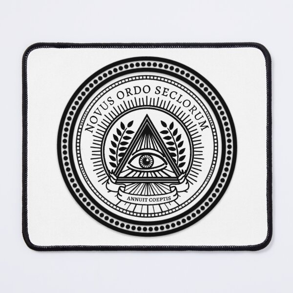Item preview, Illuminati New World Order Eye Triangle designed and sold by Bebichic.