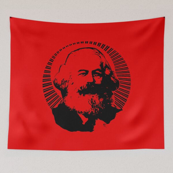 Item preview, Karl Marx Red Label designed and sold by Careful Disorder.
