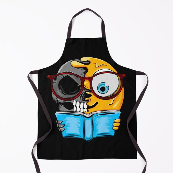 Item preview, Nerd Reading Zombie Emoji designed and sold by D3monic.