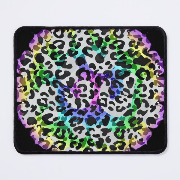 Item preview, Leopard Mandala Multicolor Ombre Watercolor designed and sold by Bebichic.