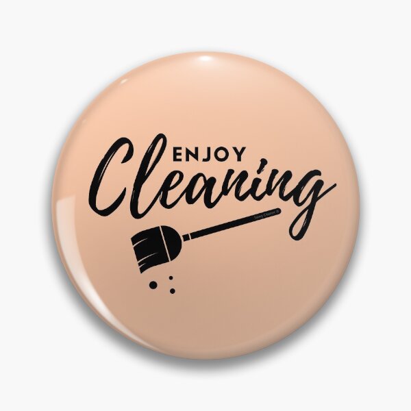 Item preview,  Enjoy Cleaning Crazy Kleaning Lady Broom Housekeeping designed and sold by SavvyCleaner.