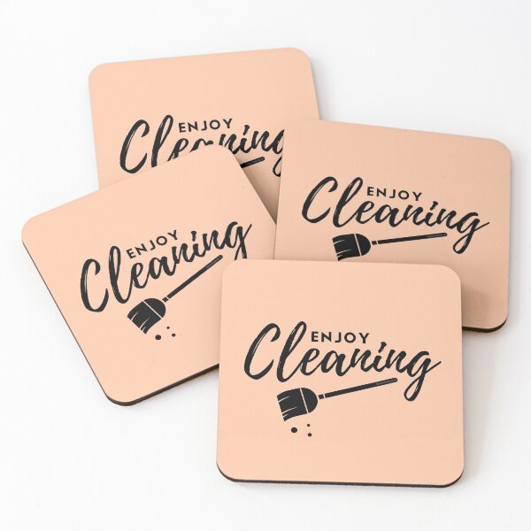 Item preview,  Enjoy Cleaning Crazy Kleaning Lady Broom Housekeeping designed and sold by SavvyCleaner.