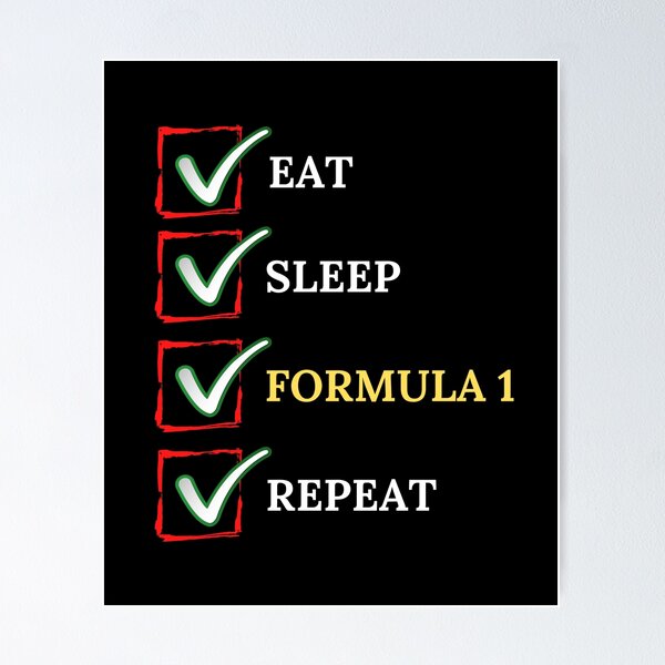 Item preview, Eat Sleep Formula Repeat - Gift For Driving Car Racing Lover designed and sold by ExploreTheStore.
