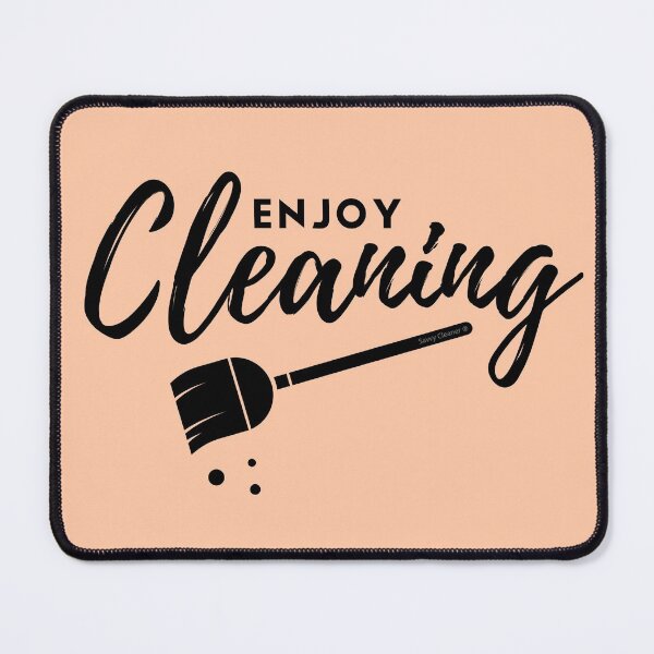 Item preview, Enjoy Cleaning Crazy Kleaning Lady Broom Housekeeping designed and sold by SavvyCleaner.