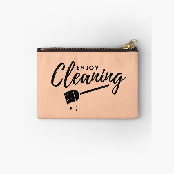 Item preview,  Enjoy Cleaning Crazy Kleaning Lady Broom Housekeeping designed and sold by SavvyCleaner.
