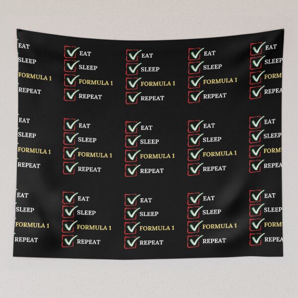 Item preview, Eat Sleep Formula Repeat - Gift For Driving Car Racing Lover designed and sold by ExploreTheStore.
