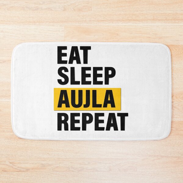 Artikelvorschau, Retro Eat Sleep Aujla Repeat für Fans Lover The Best Men entworfen und verkauft von Claudia Jarred.