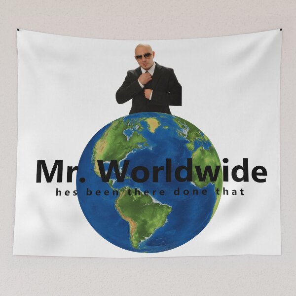 Item preview, Mr. Worldwide/Pitbull designed and sold by NovaQC.