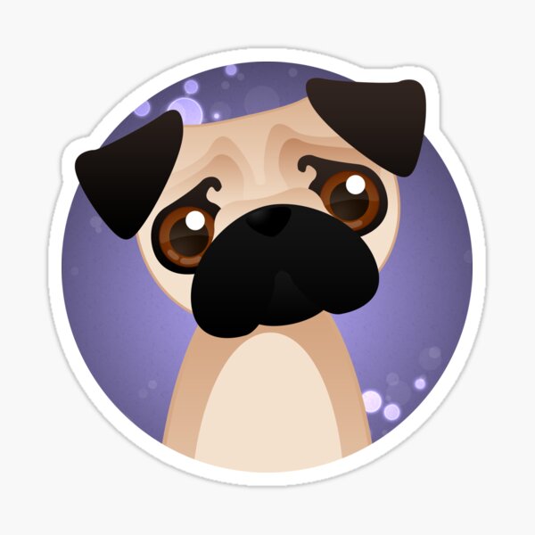 Pug Sticker