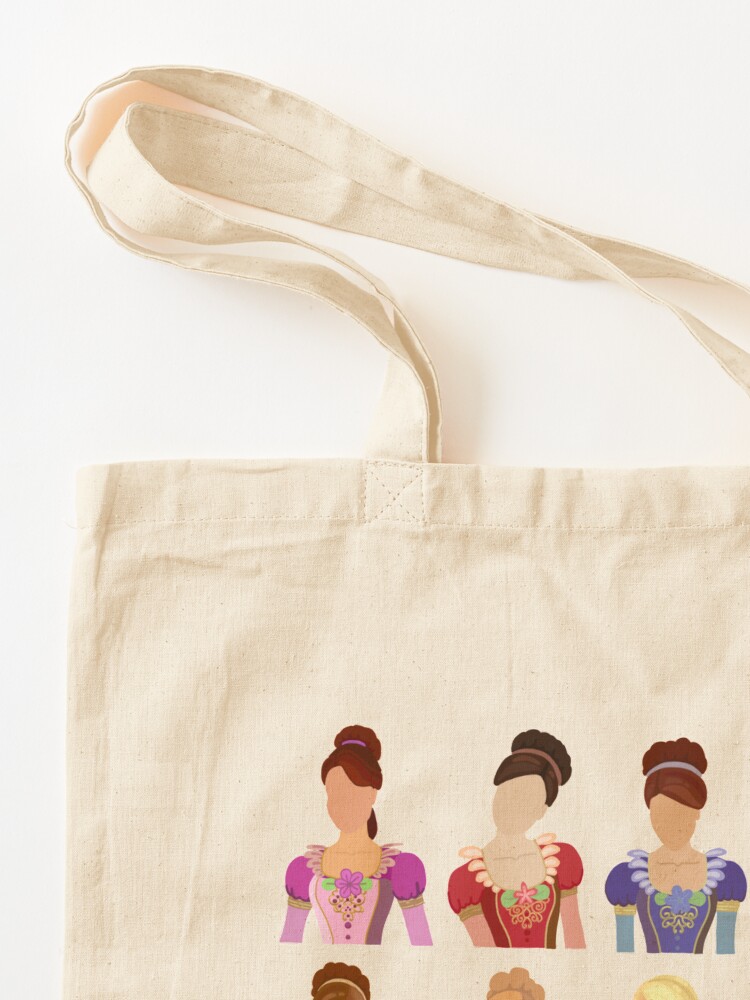 Thumbnail 3 von 5, Stofftasche, Die zwölf tanzende Prinzessin designt und verkauft von Lovely-Lemons.
