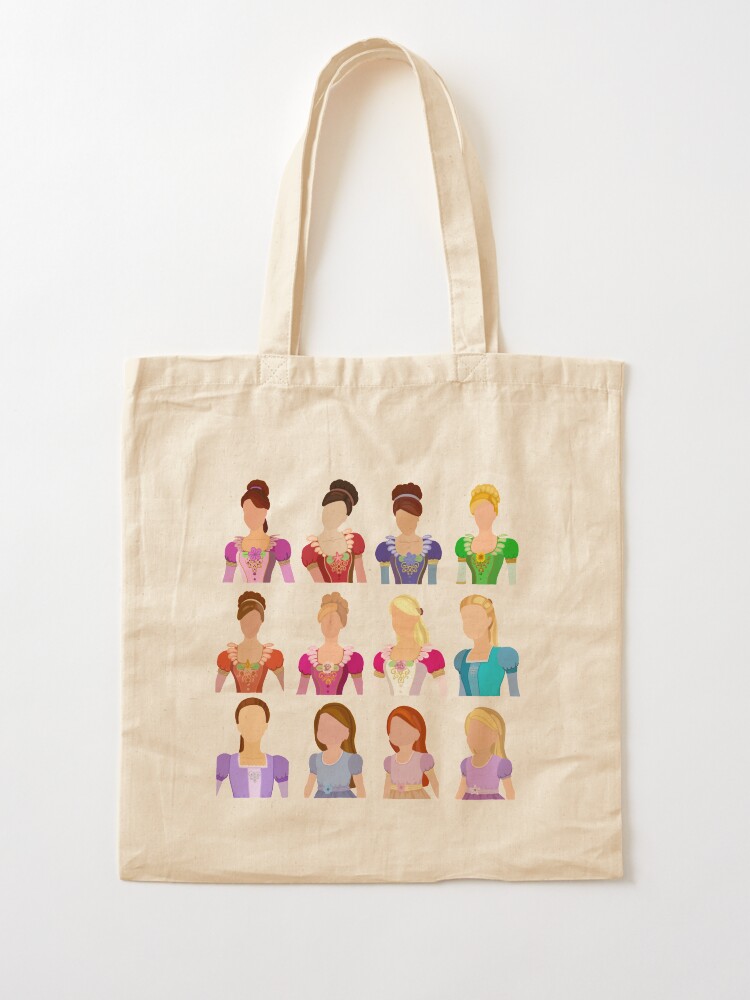 Thumbnail 2 von 5, Stofftasche, Die zwölf tanzende Prinzessin designt und verkauft von Lovely-Lemons.