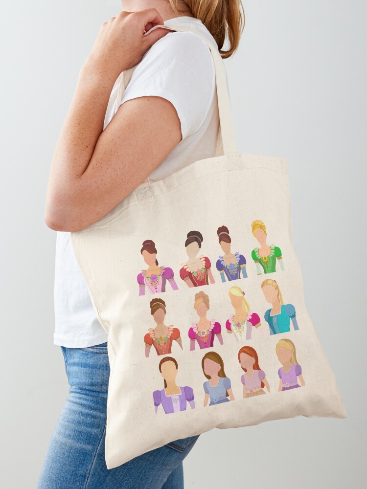 Thumbnail 1 von 5, Stofftasche, Die zwölf tanzende Prinzessin designt und verkauft von Lovely-Lemons.