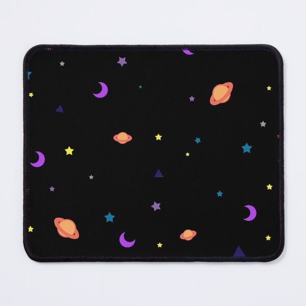 Item preview, Univers Cool Pattern Stars Planet Space Clear White designed and sold by Bebichic.
