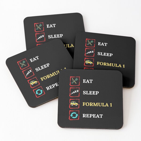 Item preview, Eat Sleep Formula Repeat - Gift For Driving Car Racing Lover designed and sold by ExploreTheStore.