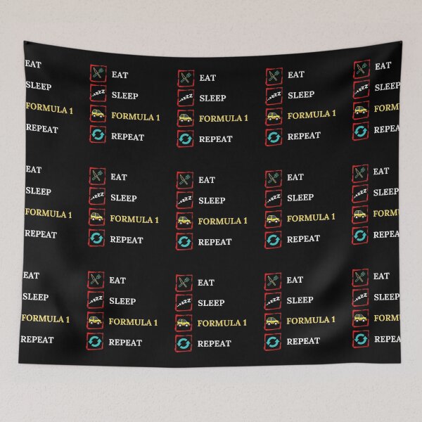 Item preview, Eat Sleep Formula Repeat - Gift For Driving Car Racing Lover designed and sold by ExploreTheStore.