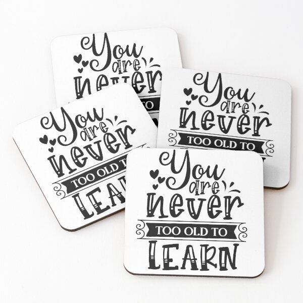 Item preview, You are never too old to learn designed and sold by yanderedev.