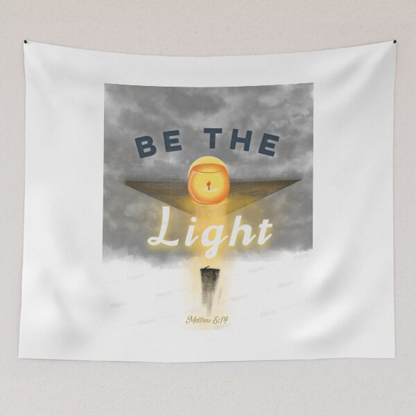 Item preview, Be The Light Matthew 5:14 designed and sold by Culture2Design.