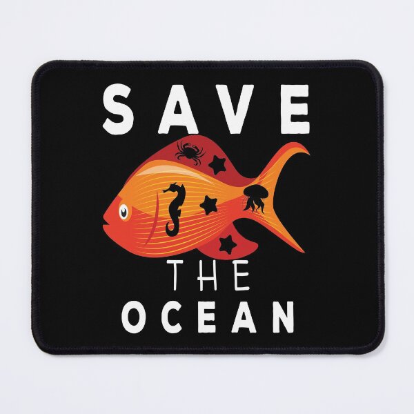 Item preview, Save the ocean, keep the sea plastic free designed and sold by Yanbus.