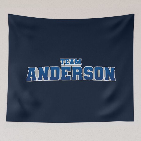 Item preview, Team Anderson (Blue) designed and sold by STUDIO-72.